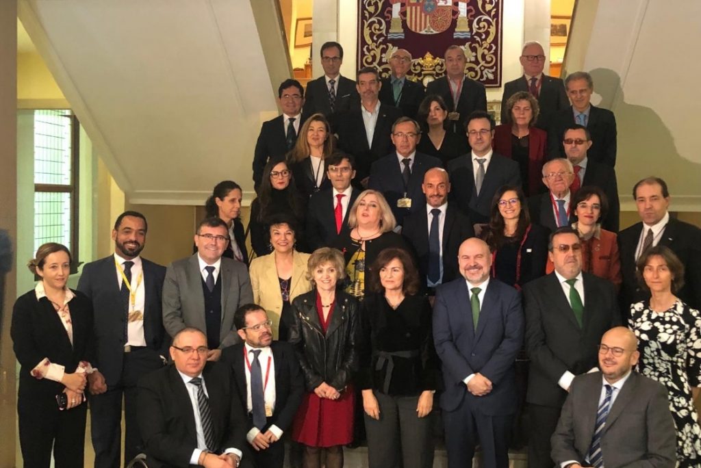 Integrantes de la reunión