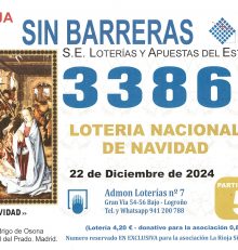 Ya disponibles las participaciones del 33860 de la Lotería de Navidad 2024