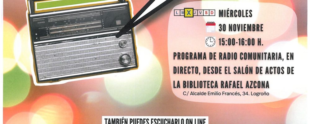 Programa “Hola Barrio” por el Día Internacional de las Personas con Discapacidad