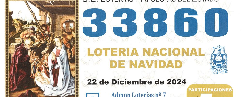 Cobro de las participaciones de lotería