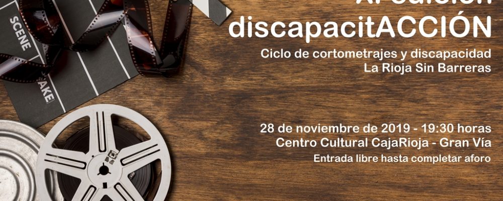 XI edición de discapacitACCIÓN proyectará cortometrajes sobre diferentes tipos de discapacidad