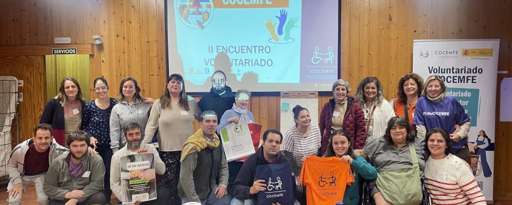 II Encuentro nacional de voluntariado y discapacidad. Reflexión sobre voluntariado