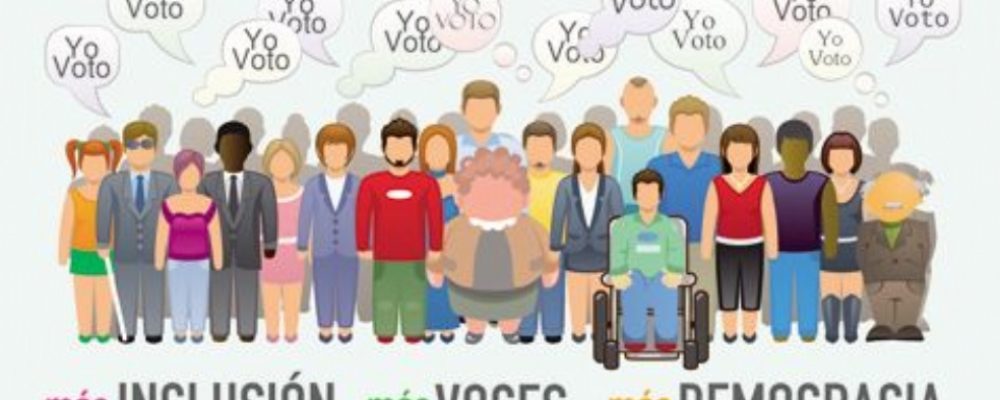 Las personas con discapacidad intelectual podrán votar